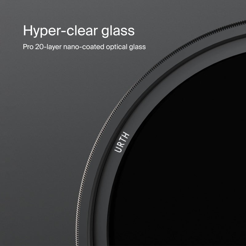 Urth 82mm ND2-400 Variable ND Lens Filter - 1-8.6 Stop Range, Ultra-Slim 20-Layer Nano-Coated Neutral Density Filter for Cameras - Image 3